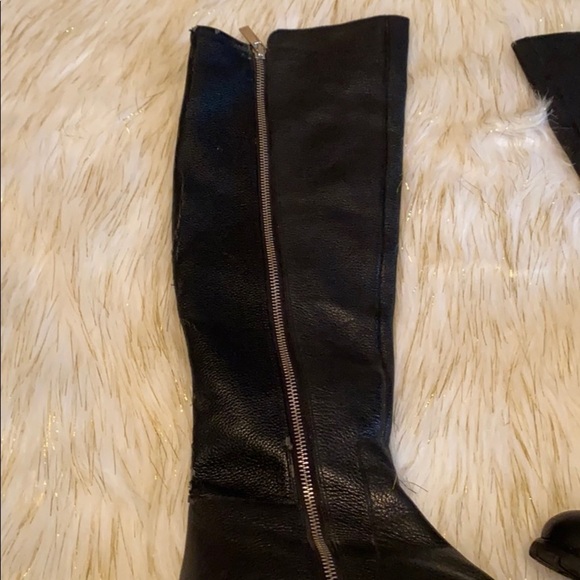 Michael KORS - Black Leather Knee High Boot  Size 6 - Picture 7 of 10